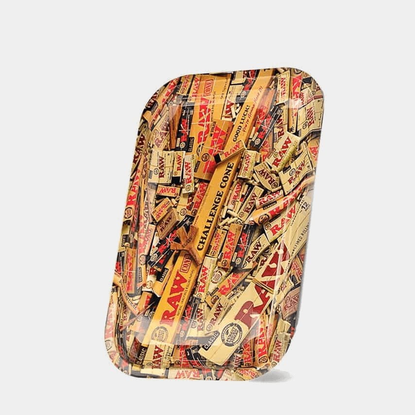 RAW – Gemischte Produkte Mittleres Metall-Drehbrett