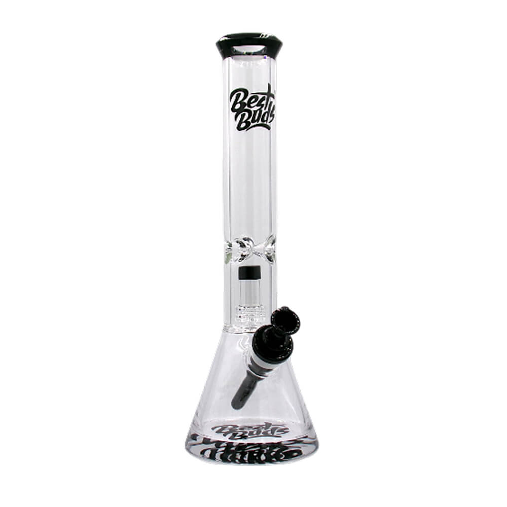Best Buds Glass Matrix Perc XL Beaker Ice Bong 40cm