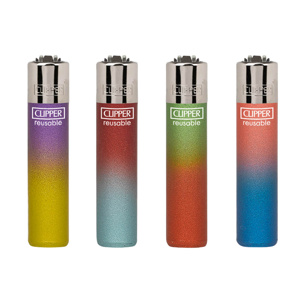 Clipper Feuerzeuge Classic Metallic Gradient #7 (24 Stück/Display)