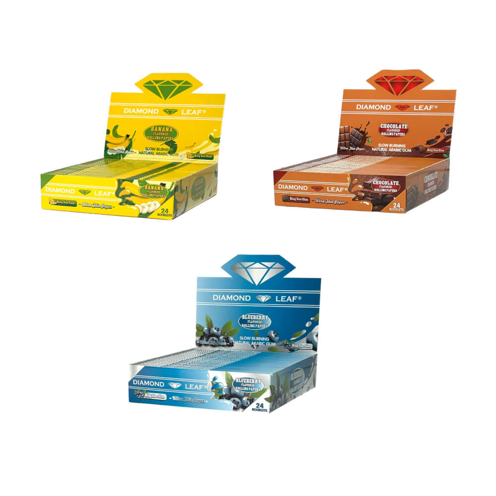 Diamond Leaf Aromatisierte Zigarettenpapiere