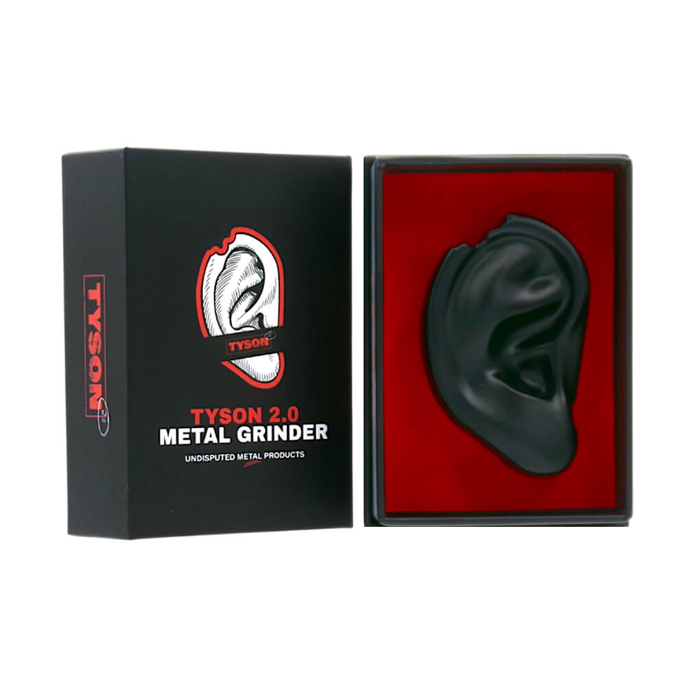 Tyson 2.0 Metallschleifer Mike Bite 2 Teile – Schwarz