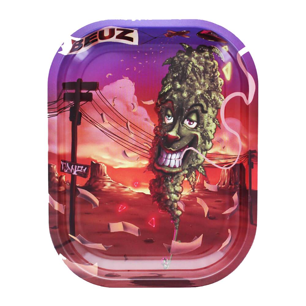 Beuz Rolling Tray Smiley Valley Klein 18 x 14 cm