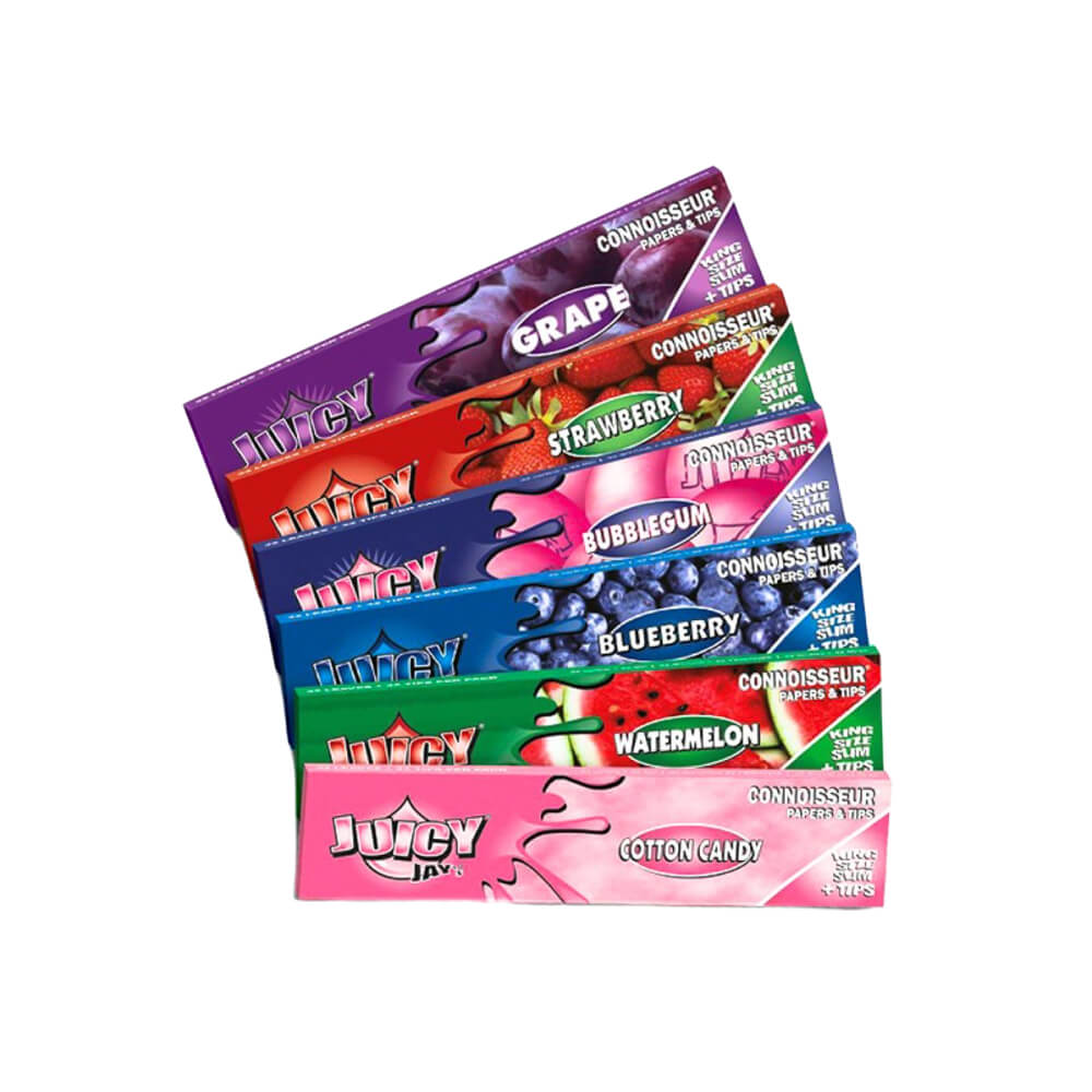 Juicy Jay's Mix Connoisseur King Size Slim Papers + Tips (24 Stück)