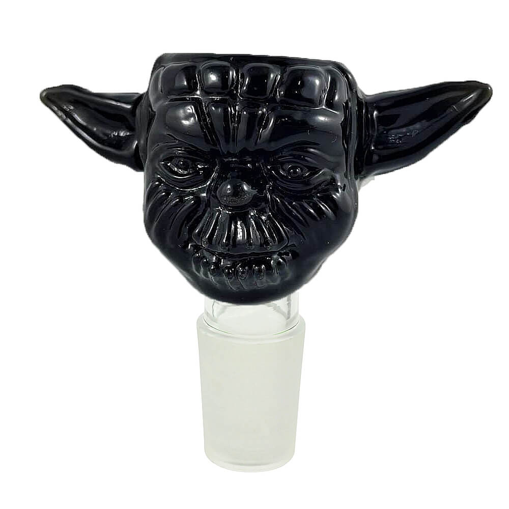 Alien Black Glass Bongkopf 18 mm