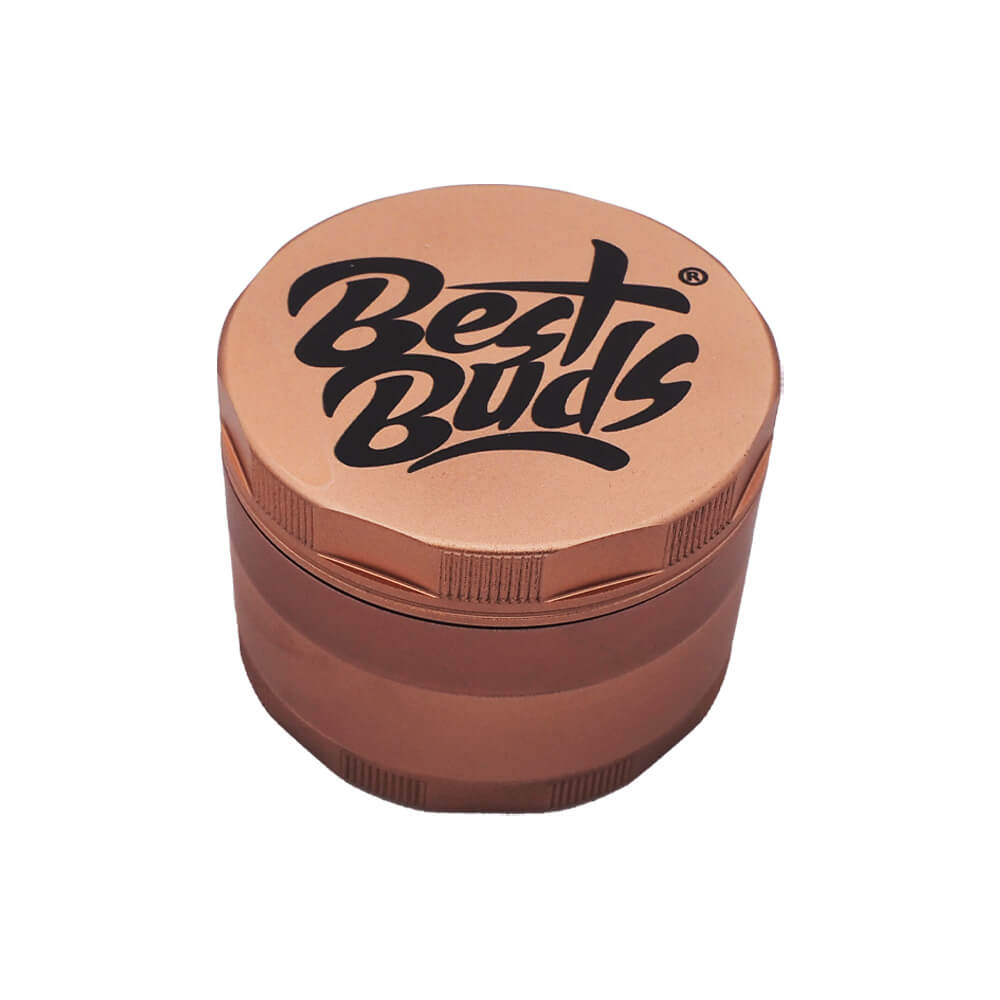 Best Buds Mighty Aluminium Grinder Roségold 4-teilig (60 mm)