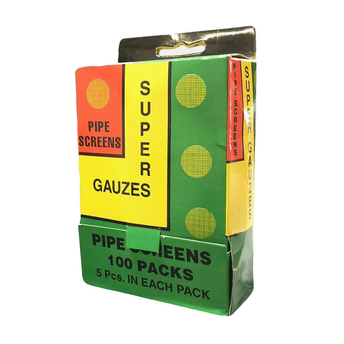 Aluminiumsiebe 20 mm für Bong und Pfeife (100er-Packung/Display)