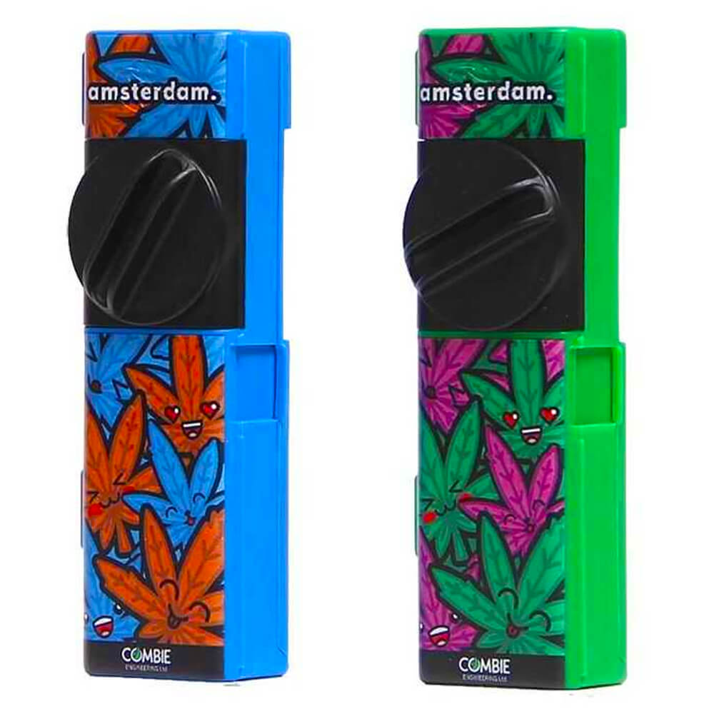 Combie All-In-One Pocket Grinder Weed Leafs (10pcs/display)