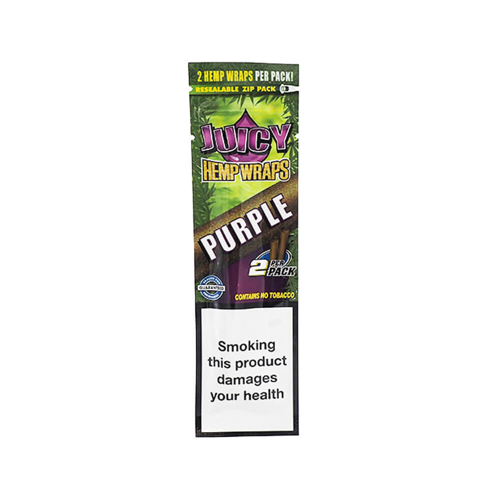 Juicy Jay's Hanf-Wraps Blunt Lila (25 Stück/Display)
