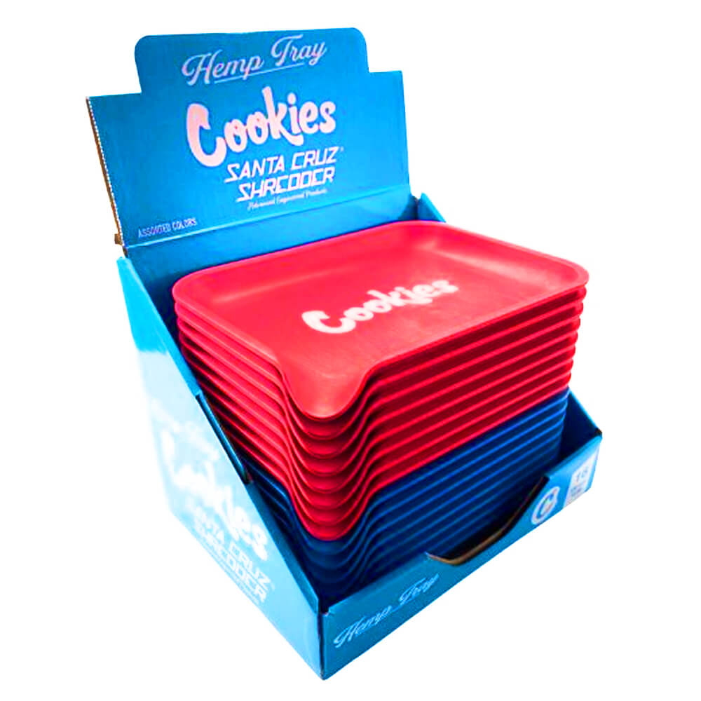 Santa Cruz biologisch abbaubare Rolling Tray Cookies Edition 14x19cm (16 Stück/Display)