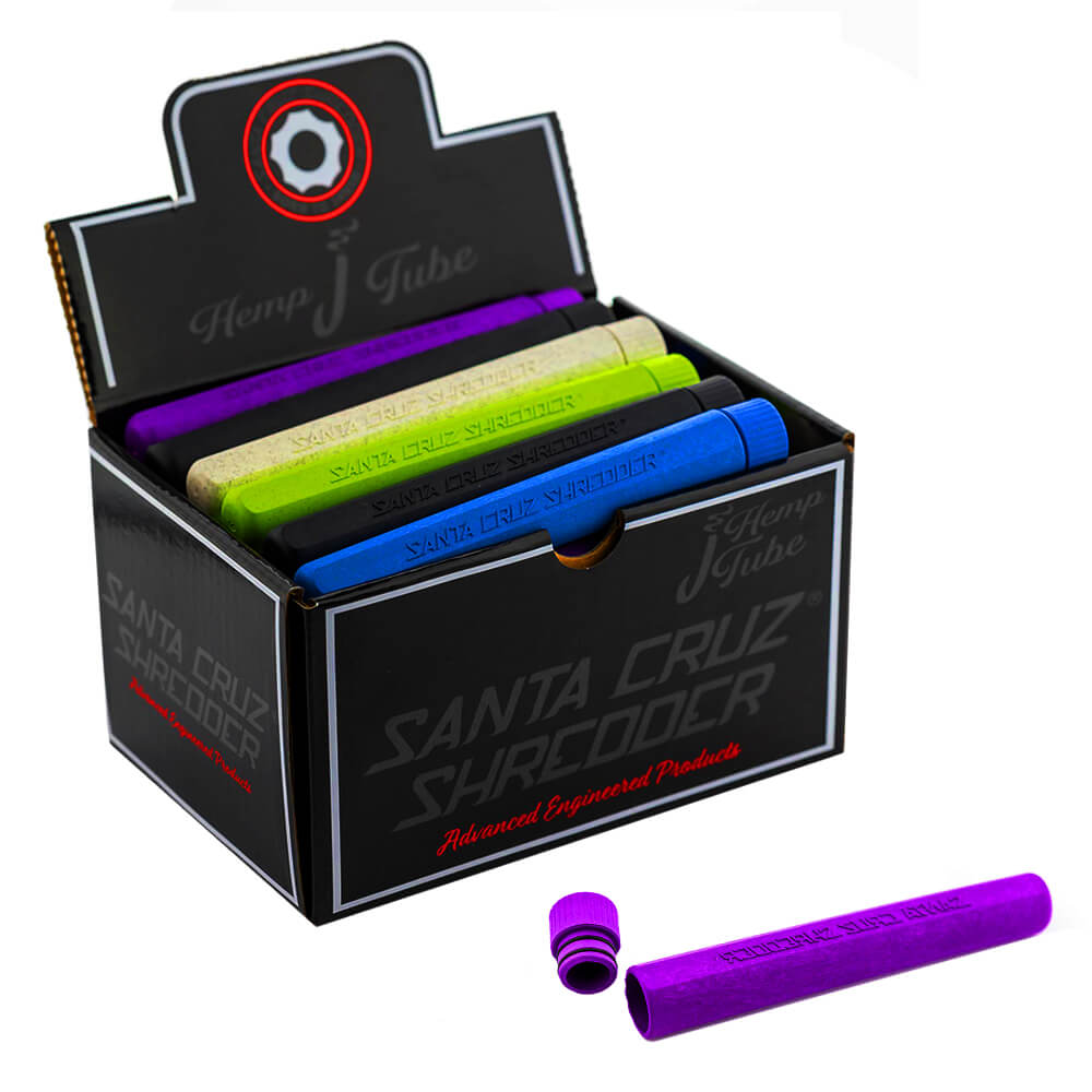 Santa Cruz biologisch abbaubare Hanf-J-Tube (25 Stück/Display)