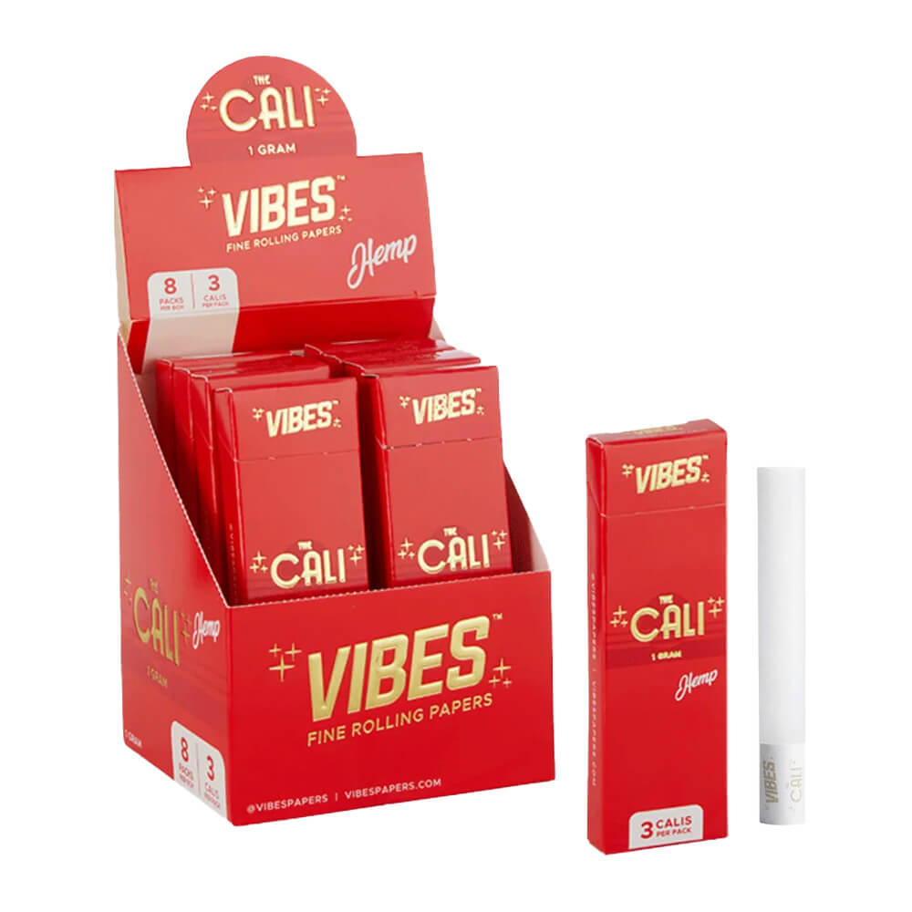 VIBES The Cali Cones Hanf 1g 3er-Pack (8 Stück/Display)