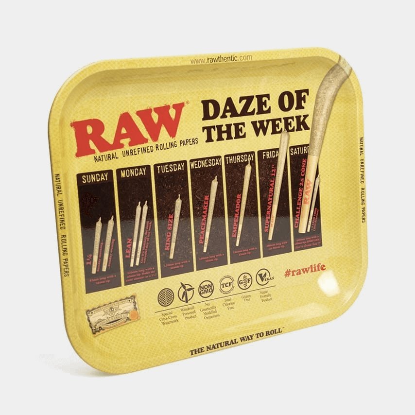 RAW &#8211; Daze Of The Week Großes Metall-Drehbrett