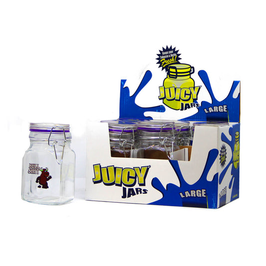 Juicy Jay Tabak- und Kräutergläser, große Mix-Designs (6 Stück/Display)