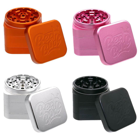 Best Buds The Cube Aluminium Grinder 4-teilig (50 mm)
