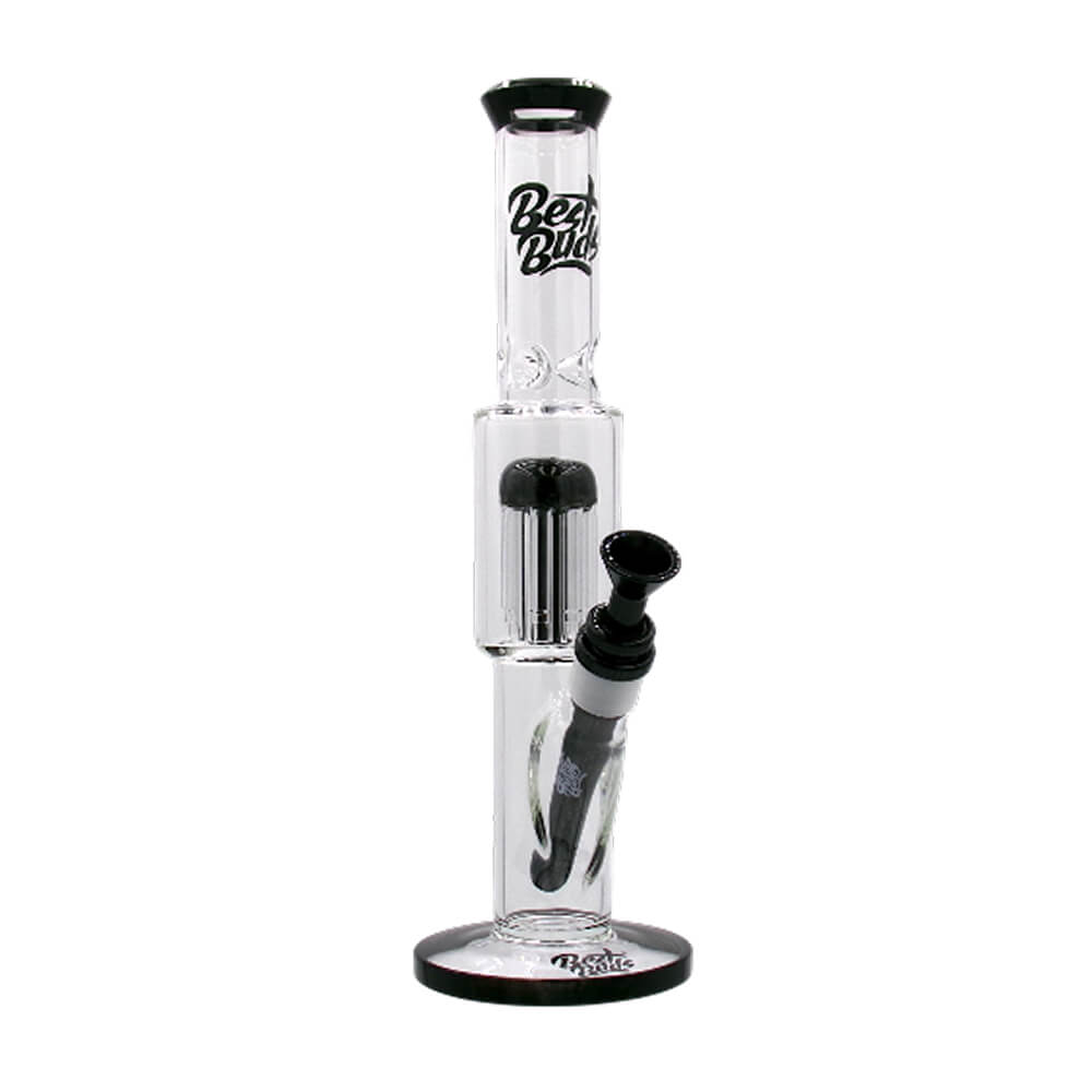 Best Buds Glas-Doppelkammer-Baum-Eisbong 33 cm