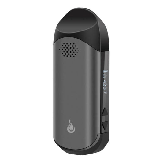 Flowermate CAP Pro Vaporizer für getrocknete Kräuter, Schwarz