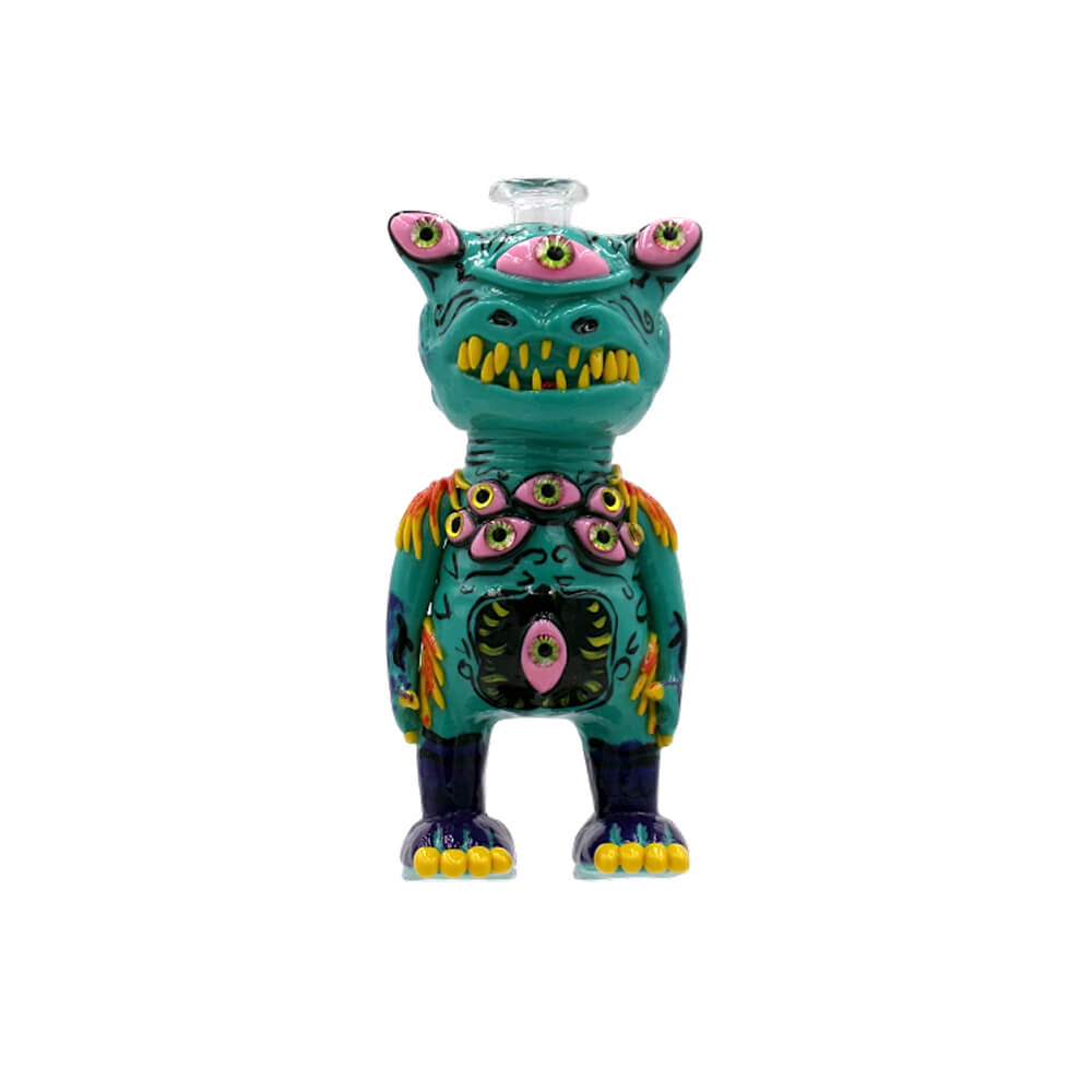 Googly Bongster Clay Dab Bong