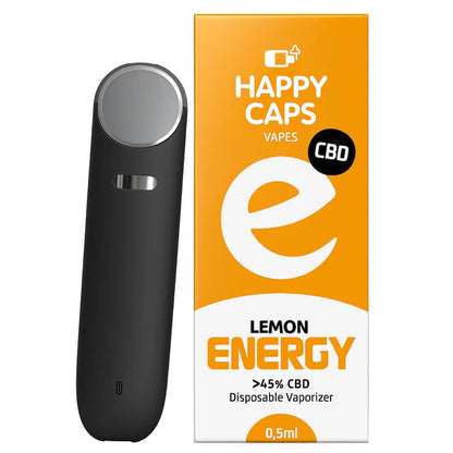 Happy Caps Einweg-Vaporizer 0,5 ml (5 Stück/Display)