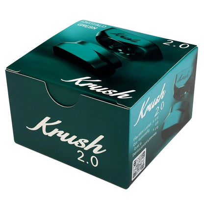 Krush Kube 2.0 Aluminium-Grinder, 2-teilig, ƒ?? 55 mm