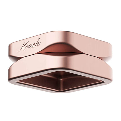 Krush Kube 2.0 XL Aluminium-Grinder, 2-teilig, 75 mm