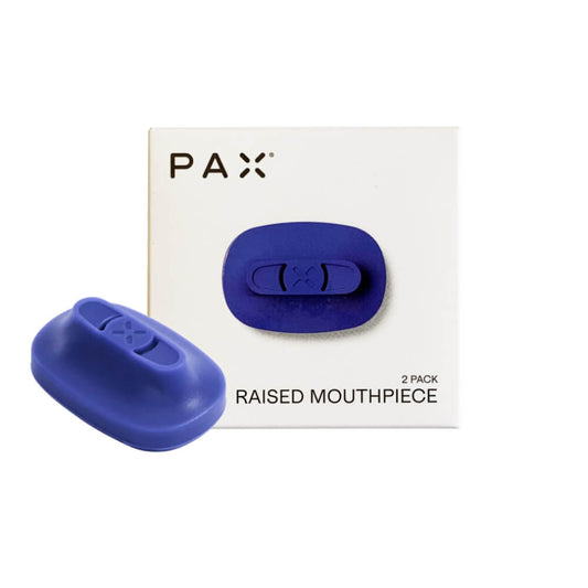 PAX Mundstück mit Erhöhung, blau (2 Stück/Packung)
