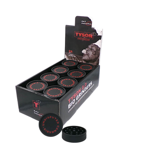 Tyson 2.0 Bio Grinder Undisputed Cannabis 2 Teile 53 mm (24 Stück/Display)