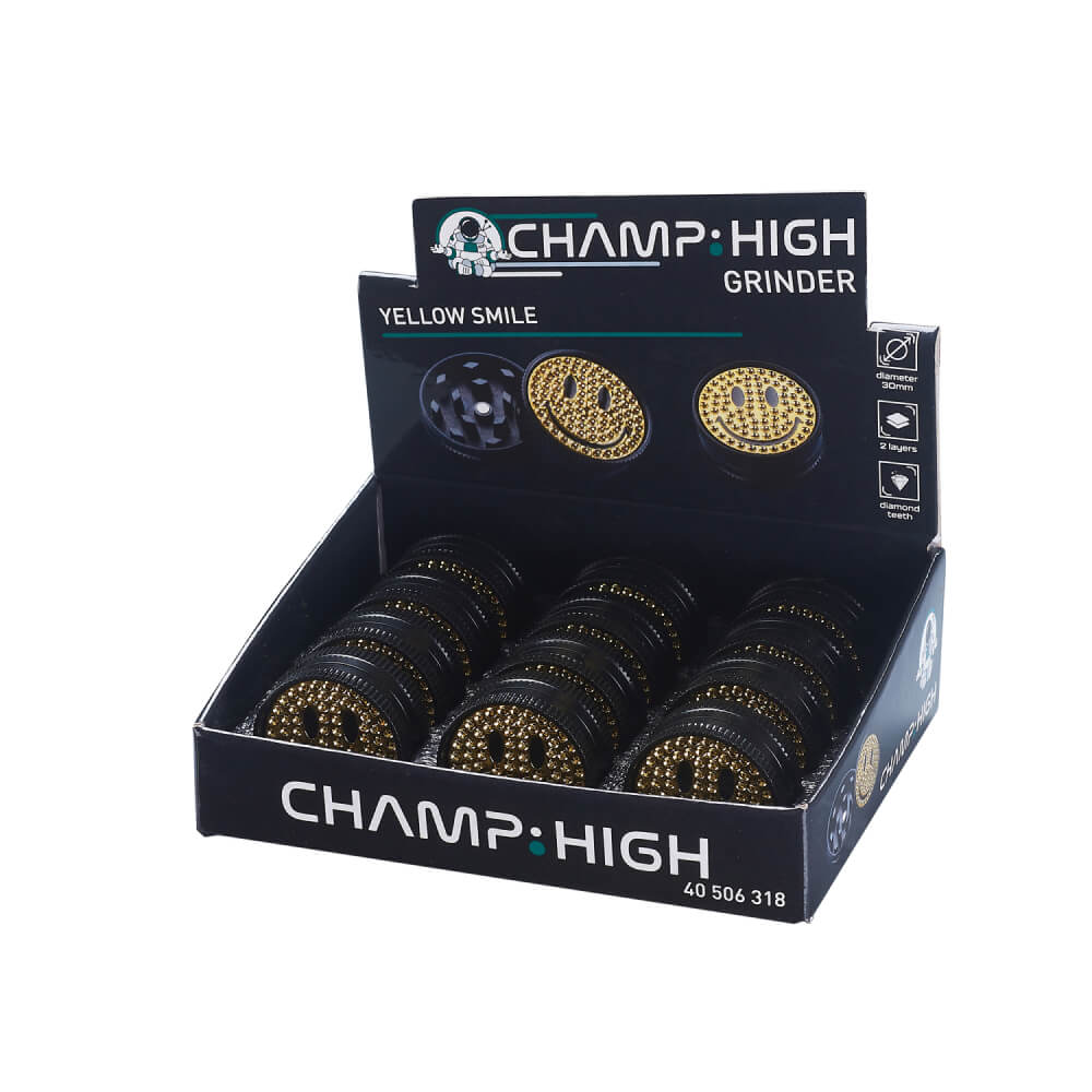 Champ High Yellow Smile Grinder (12 Stück/Display)