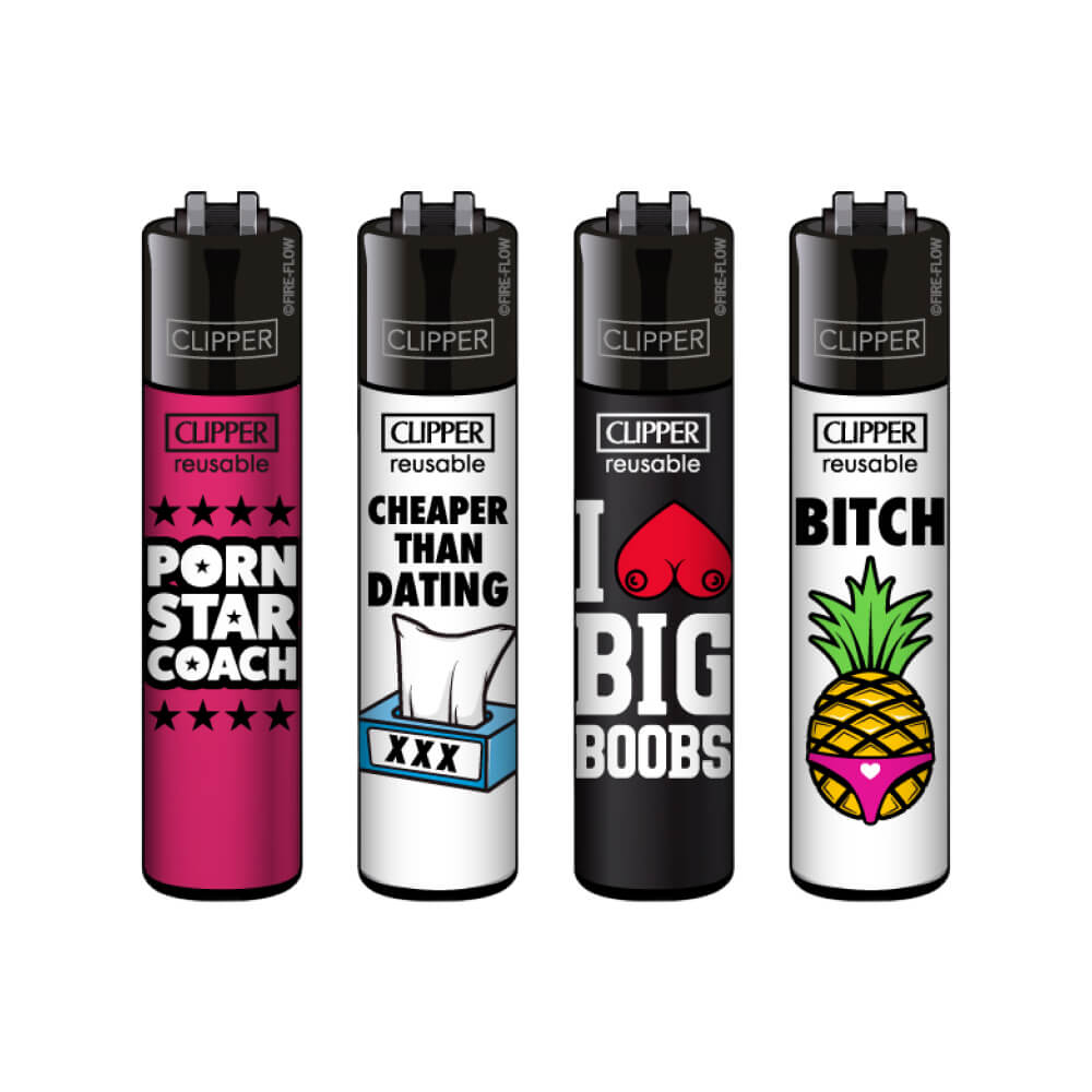 Clipper Classic Porn Slogan #2 (48 Stück/Display)