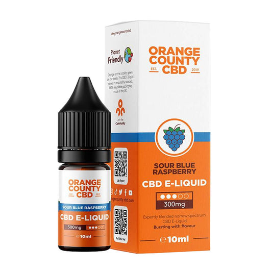 Orange County CBD E-Liquid Saure Blaue Himbeere