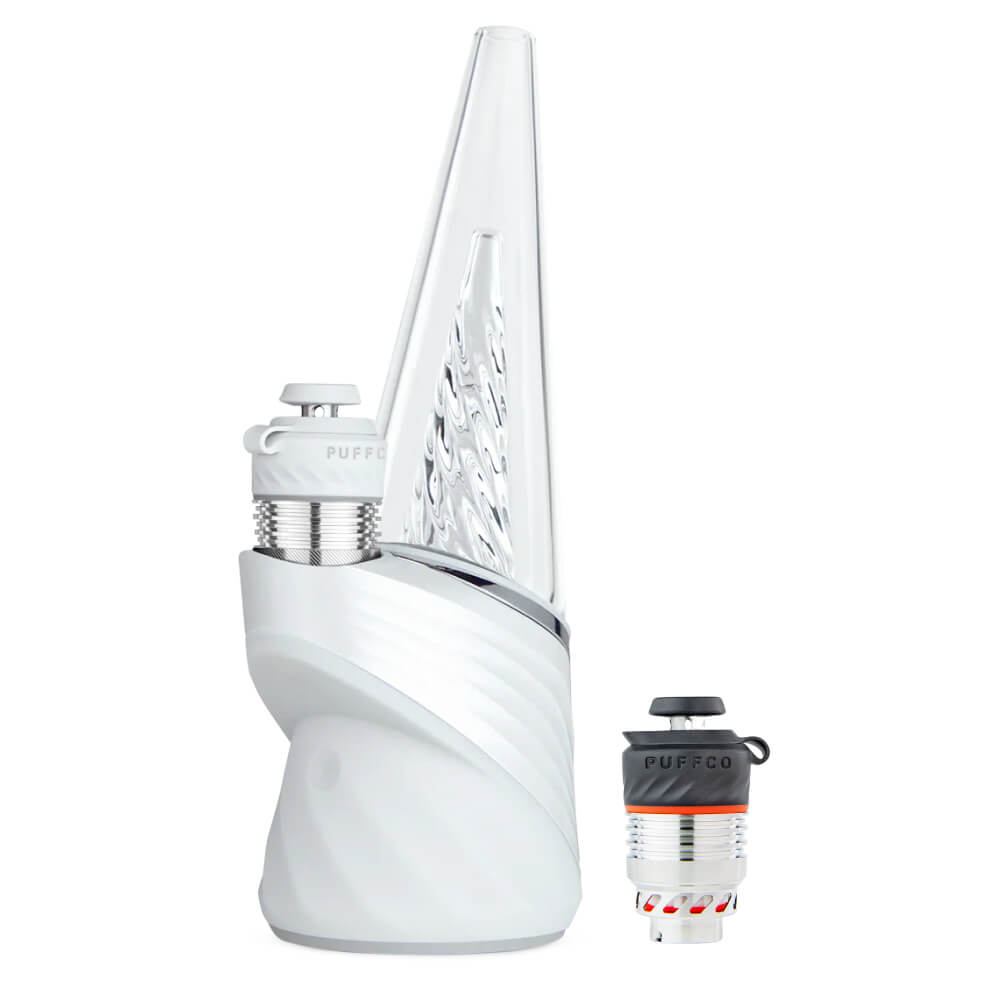 Puffco New Peak Pro 3D XL Chamber Konzentrat-Vaporizer Pearl