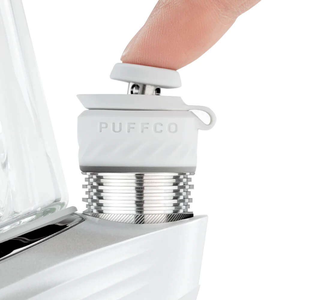 Puffco New Peak Pro 3D XL Chamber Konzentrat-Vaporizer Pearl