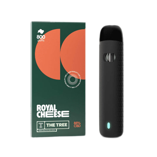 The Tree Einweg-CBD-Vape-Pen Royal Cheese 425mg CBD ? 800 Züge (0,5ml)