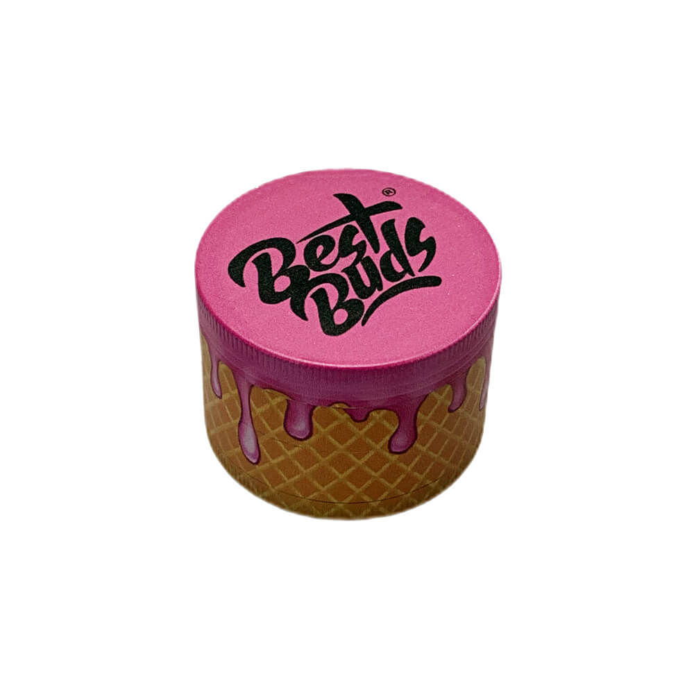 Best Buds Grinder Gelato Himbeerkegel 4-teilig (50 mm)