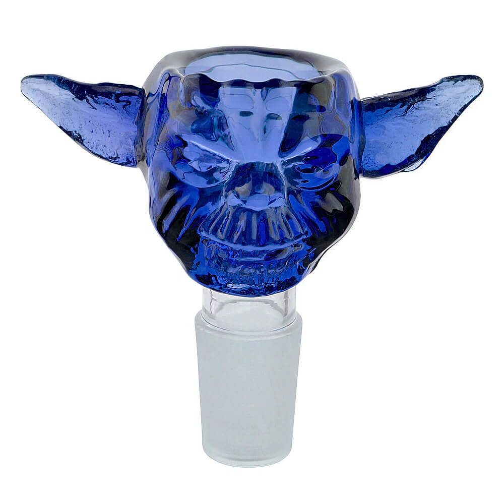 Glas-Bongkopf Alien 14 mm