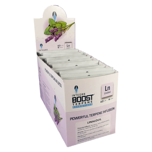 Integra Boost 2-Wege-Feuchtigkeitsregulierung Linalool-Terpene 62% RH 4 Gramm (48 Stück/Display)