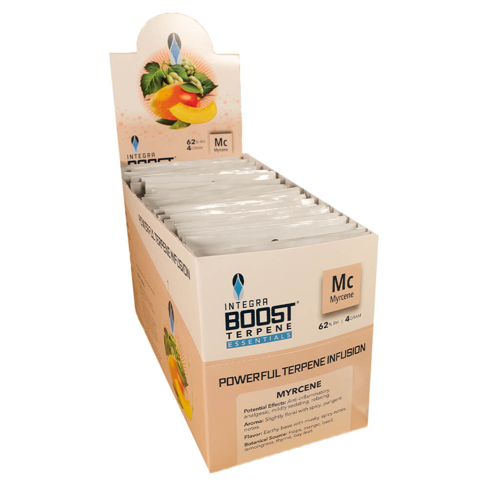 Integra Boost 2-Wege-Feuchtigkeitsregulierung Myrcen-Terpene 62% RH 4 Gramm (48 Stück/Display)