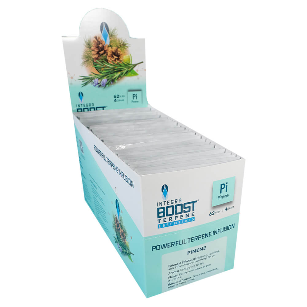 Integra Boost 2-Wege-Feuchtigkeitsregulierung Pinen-Terpene 62% RH 4 Gramm (48 Stück/Display)