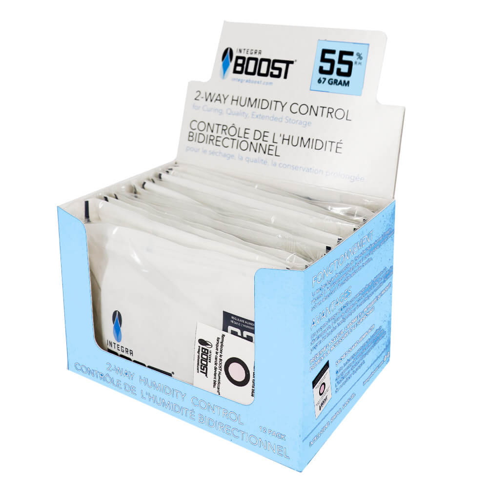 Integra Boost 2-Wege-Feuchtigkeitsregulierung 55 % relative Luftfeuchtigkeit 67 Gramm (12 Stück/Display)