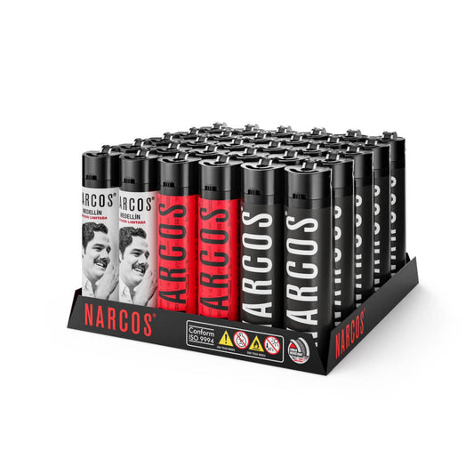 Narcos Feuerzeuge Design 2 (30 Stück/Display)