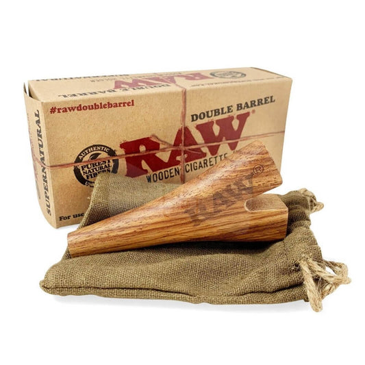 RAW Doppelfasshalter aus Holz