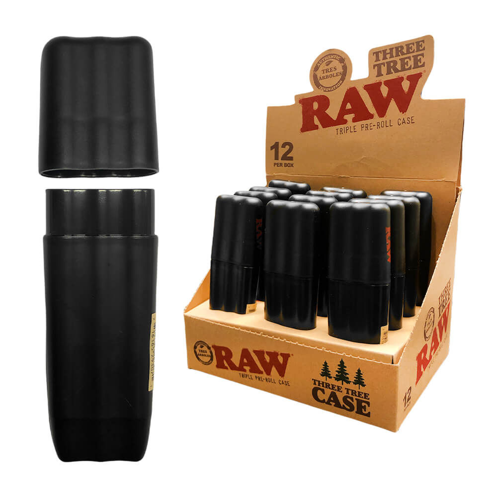 RAW Triple Pre-Roll Case (12 Stück/Display)