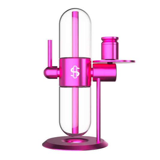Edelstahl-Schwerkraft-Infuser 360 Grad Bong Vaporizer Pink