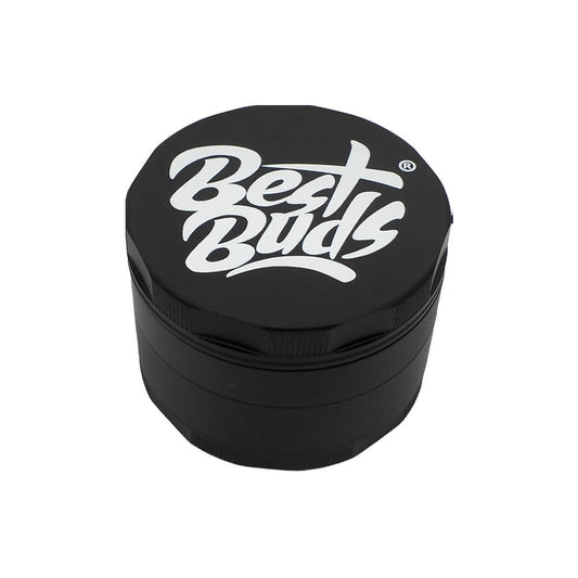 Best Buds Mighty Aluminium Grinder Schwarz 4-teilig (60mm)