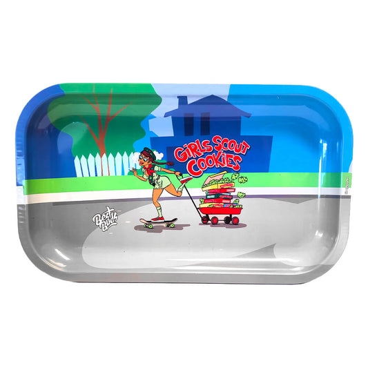 Best Buds Girl Scout Cookies Metall-Rollbrett, lang, 16 x 27 cm