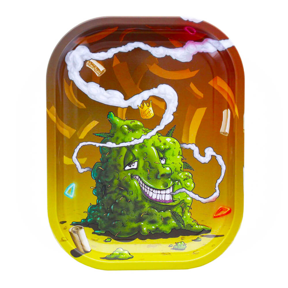 Beuz High Bud Kleines Metall-Rolling-Tray