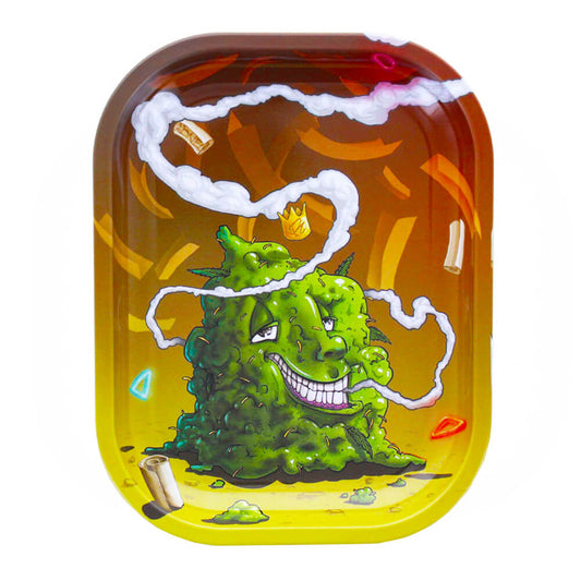 Beuz High Bud Kleines Metall-Rolling-Tray