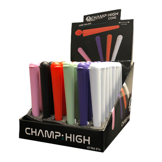 Champ High Joint Holders Tubes, verschiedene Farben (48 Stück/Display)