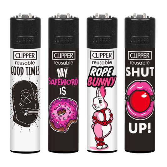 Clipper Feuerzeuge Slogan 35 (48 Stück/Display)