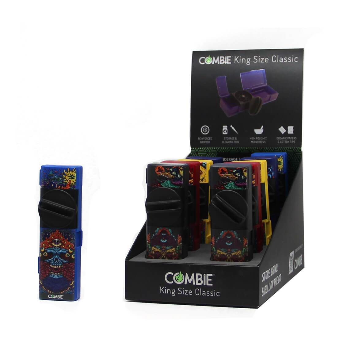 Combie All-In-One Pocket Grinder &#8211; Insane Psycho (10 Stück/Display)