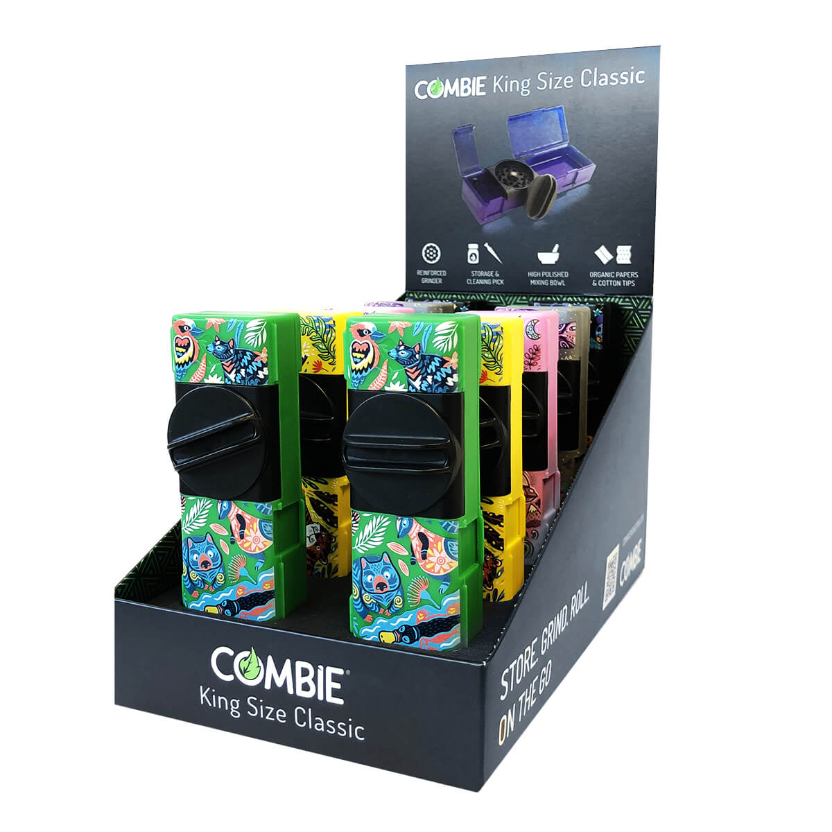 Combie All-In-One Pocket Grinder Colorful Dreams (10 Stück/Display)